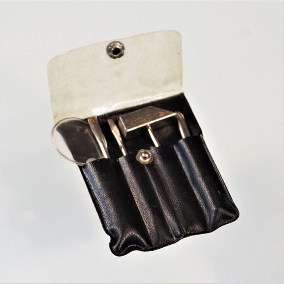 Vintage Mini Tool Kit Plastic Case Envelope Made In Hong Kong - Picture 4 of 6